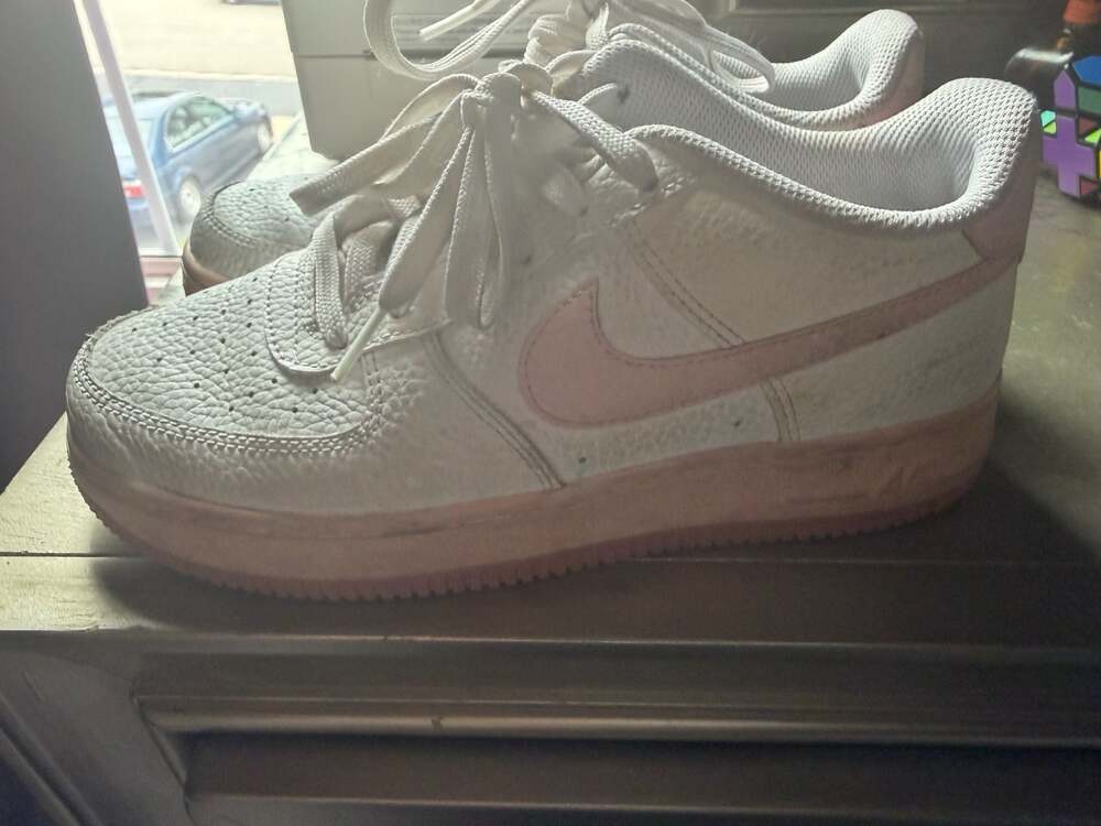 Nike Air Force 1 Low GS 'White Pink Foam' (Style CT3839-107)